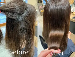 セミロング SALOWIN川崎所属・似合わせレイヤー/ 美髪縮毛矯正/ミナエのヘアスタイル