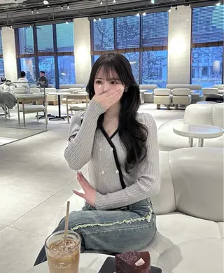 ロング カラー 莉乃/縮毛矯正/髪質 改善/艶カラーのヘアスタイル