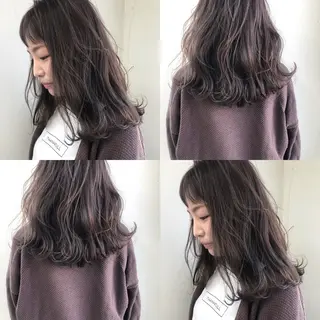 セミロング 小澤大輔 YOLO hairのヘアスタイル