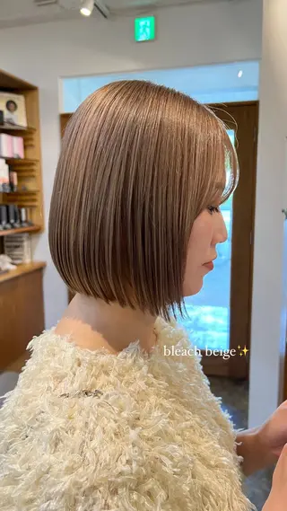 カラー 鈴木 三保のヘアスタイル