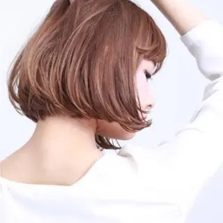 ショート カラー 縮毛矯正専門 美容師のヘアスタイル