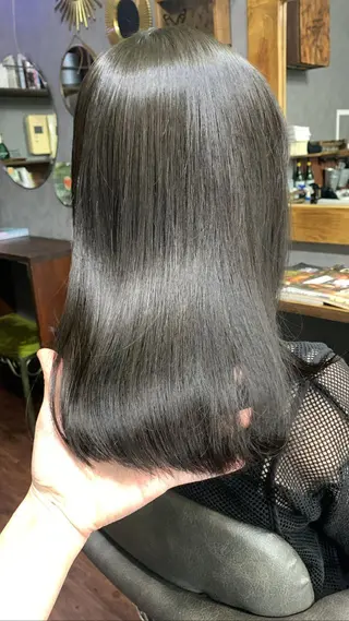 セミロング カラー chouette/ 根本優希のヘアスタイル