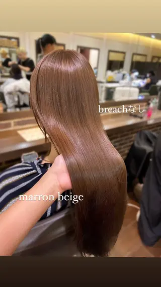 ロング カラー メンズ/艶髪/カラー サクラ🌸のヘアスタイル