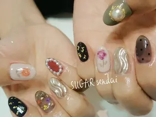 ネイル SUGAR sendai Nail所属・鈴木 ゆかりのネイルデザイン