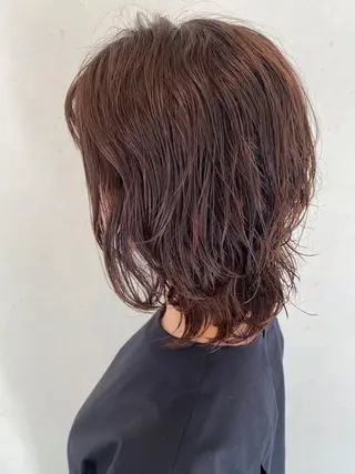 ショート カラー パーマ The book hand salon所属・伊藤 さやかのヘアスタイル