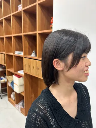 ショート 藤原 あかりのヘアスタイル