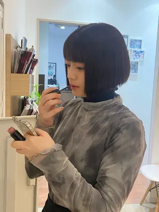 ショート カラー 🌙Ash中目黒 坪内沙月🌙のヘアスタイル