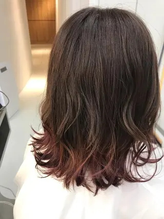 ミディアム 💈髪質改善メニュー 佐藤 萌💈のヘアスタイル