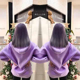 ミディアム Y Uのヘアスタイル