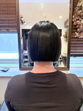 ショート ブラン 広島八丁堀(blanc)所属・髪質改善美髪矯正 ┊ NOEのヘアスタイル