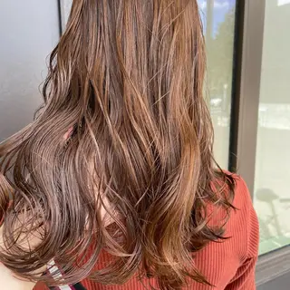 セミロング 🌼RIKA🌼レデ ィース専門💖のヘアスタイル