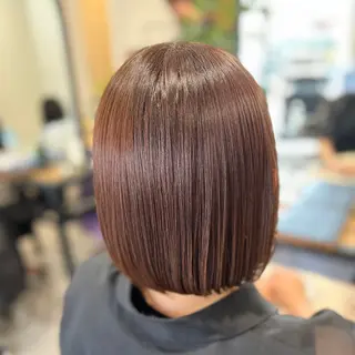 ショート カラー 韓国風レイヤー ∕ 大隣 里桜のヘアスタイル