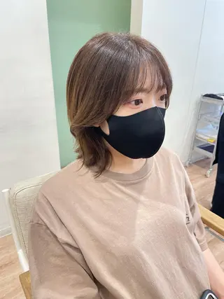 ショート カラー KANAMI日暮里 韓国ヘア・メイクのヘアスタイル