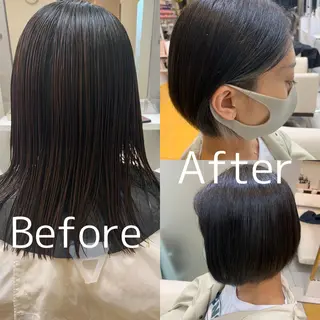 ショート ヘアケアベースウィズ所属・柳川 玲也のヘアスタイル