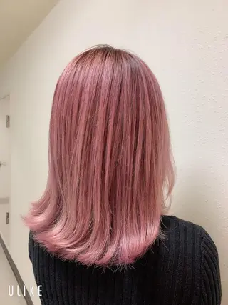 セミロング エンドウ ミノリ🤎 /半個室/レイヤーのヘアスタイル