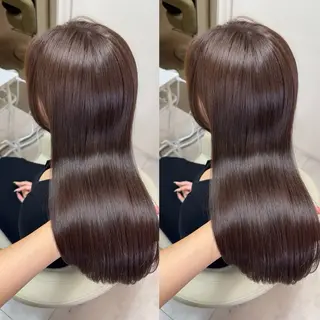 ロング カラー ♡韓国/レイヤー カット/Ayana♡のヘアスタイル