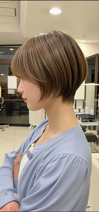ショート ✨髪質改善・縮毛矯正 専門美容室マーベルのヘアスタイル