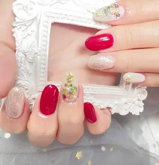 ネイル 🎀ネイルサロン エクラYUI🎀のネイルデザイン