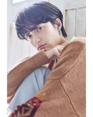 ショート カラー パーマ 南堀江🌿パーマ Tetsu【テツ】のヘアスタイル