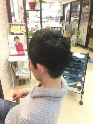 メンズ イトウ アキノリのヘアスタイル