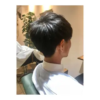 ショート メンズ 河野 行史のヘアスタイル