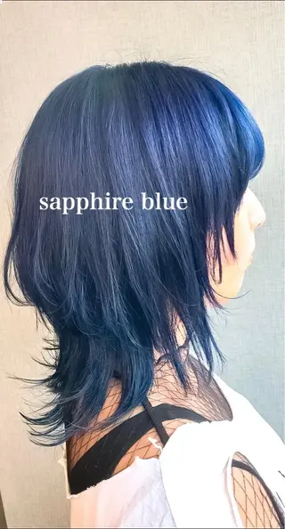 ミディアム カラー Selenehair 三条本店のヘアスタイル