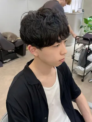 メンズ 阿部 来海のヘアスタイル
