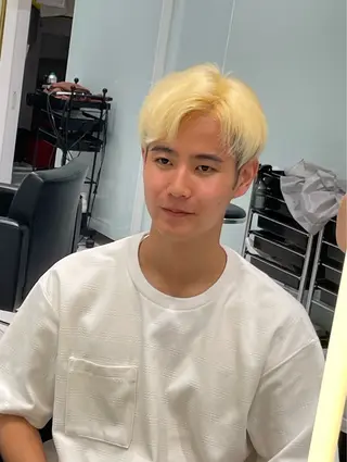 ショート カラー メンズ 六本木美容室白金店所属・塚田 将輝のヘアスタイル