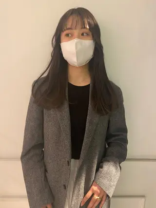 ロング musiiik saya/今泉のヘアスタイル