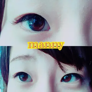 マツエク・マツパ manny eyelashのマツエク・マツパデザイン