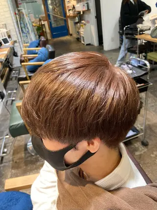 カラー メンズ ✂︎カット得意 🍀笠原草太のヘアスタイル
