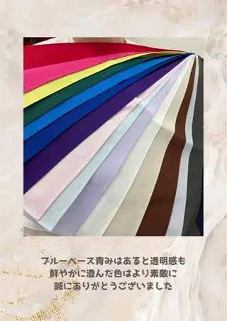 パーソナルカラー診断 自由が丘💐ブルームのその他イメージ