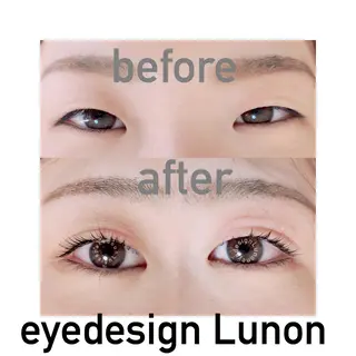 マツエク・マツパ Lunon (ルノン)のマツエク・マツパデザイン