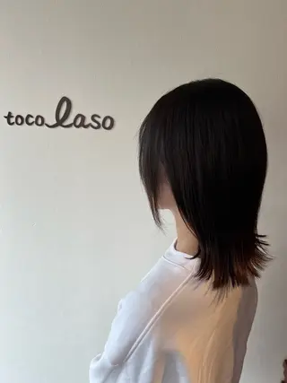 ミディアム Tocolaso柏店所属・いさく ひでみつのヘアスタイル