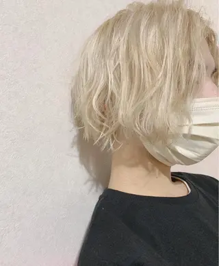 ショート カラー メンズ 髪質改善&Spa fee by carrefour 大橋店[フィー・バイ・カルフール大橋]所属・stylist Yukieのヘアスタイル