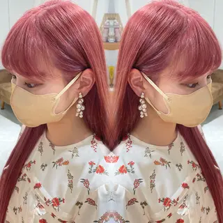 ロング カラー もえな 💋👼🏻のヘアスタイル