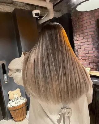 ロング 田中 聖也のヘアスタイル