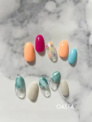 ネイル 🌞💜 KAORI 🌴のネイルデザイン