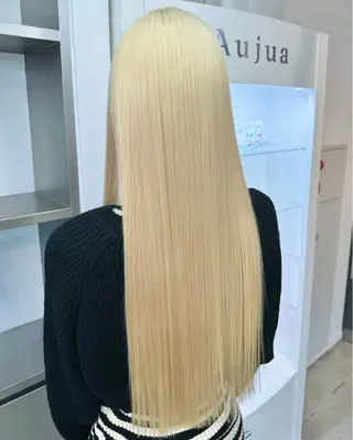 ロング ザクザクレイヤー 🍀/ブリーチ/小田のヘアスタイル