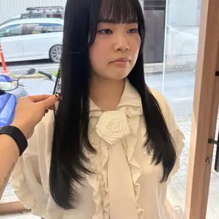 ロング Libero 柏 RIO🖤⋆͛*͛のヘアスタイル