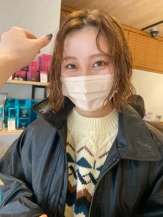 ショート パーマ パーマ指名No1 /namiのヘアスタイル