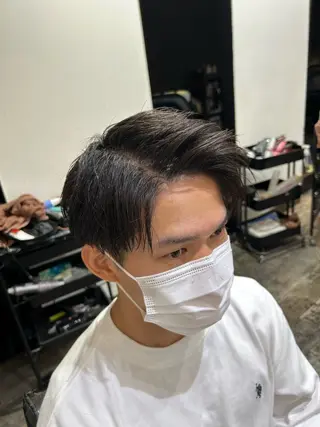 メンズ メンズ美容室 難波北川司のヘアスタイル