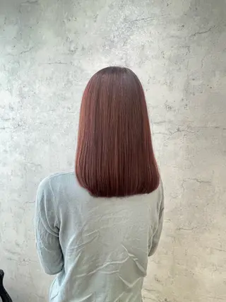 セミロング カラー カット/ブリーチ/ ⚡️ひりゅう⚡️のヘアスタイル