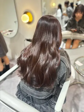 ロング 美髪✨艶髪✨髪質改善 カラー特化❣️二宮遥のヘアスタイル