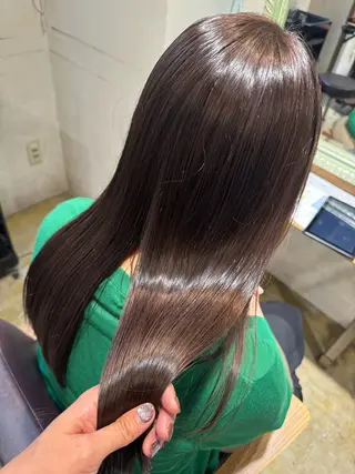 セミロング 横松 ゆかりのヘアスタイル