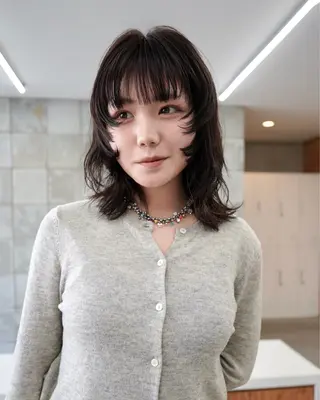 ショート カラー ブリーチ/似合わせ Kaito🦕/栄のヘアスタイル