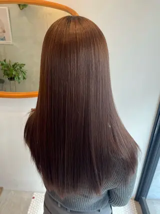 ロング モモセ ユメトのヘアスタイル