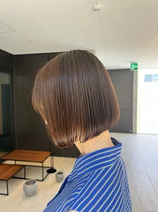 ミディアム ボブカット✂︎ 光翼のヘアスタイル