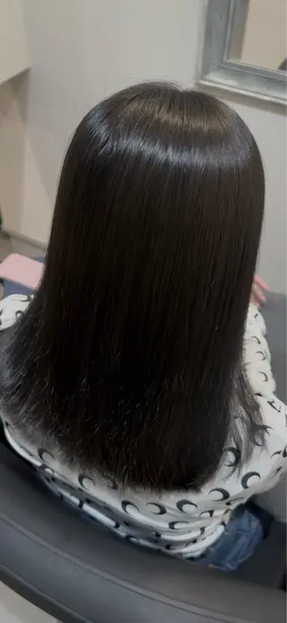 セミロング カラー 🫧髪質改善🫧/ ひじりなり🍏のヘアスタイル