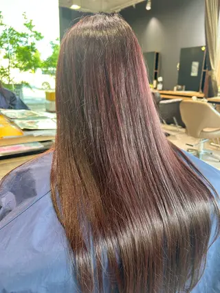ロング カラー 中山 海舟のヘアスタイル